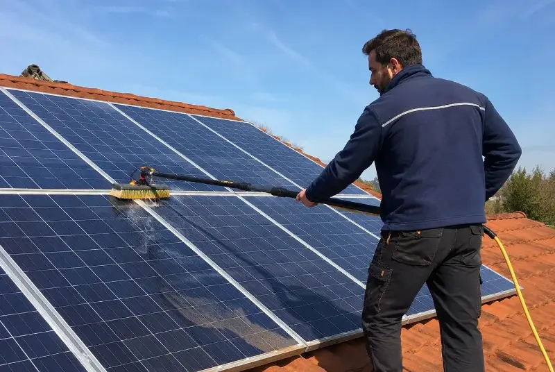 Nettoyage et entretien de panneaux solaires à Mailhac